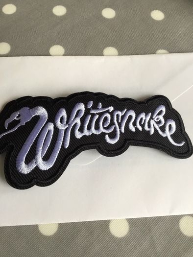 Whitesnake sew on Patch
