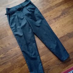 Peter O'Brien Awear 100% Wool Tailored Trousers Grey size 8