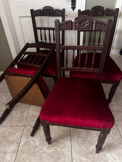 Set of 4 Antique Dining Chairs