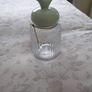 Glass Storage Jar with Ceramic Lid Image 2