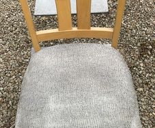 Six dining chairs