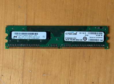 Desktop Ram 1gb Pc5300 Ddr2 667mhz 240 Pin