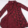 Joe Browns Black Red Floral High Neck Wrap Longline Tunic Long Sleeve Top 12UK/40EU Image 6