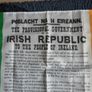 Ireland Tri Colour Flag With Easter Rising Proclamation Image 2