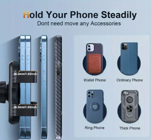 Phone car vent holder