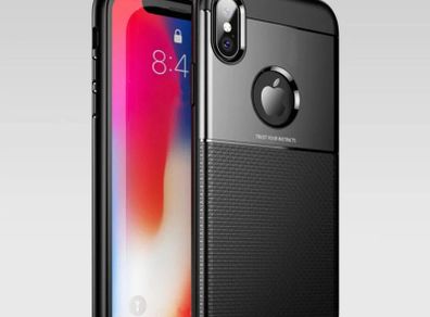 Black Armour ShockProof Case for iPhone XS MAX Hybrid Back Cover