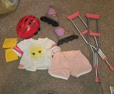 Our Generation Roller Blade set