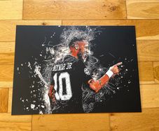 Neymar Jnr Displate Metal Picture