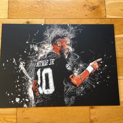 Neymar Jnr Displate Metal Picture