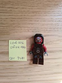lego lor006 uruk hai, set lord of the rings 9471
