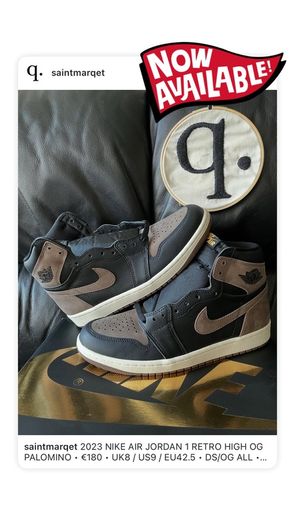2023 Nike Air Jordan 1 Retro High Og Palomino UK8