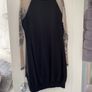 Black dress with see through sleeves Image 4