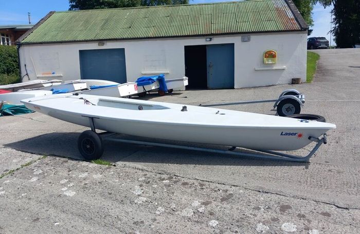 Laser ILCA sailing dinghy