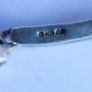 Vintage Sterling Silver 925 Blue Topaz Bracelet length 7,7" - 8,6g Image 9