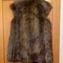 Zara faux fur gilet Image 2