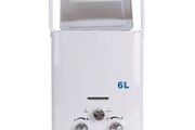 6L LPG Hot Water Heater 12KW Propan Gas Tankless Boiler with Shower Accessories for Home Camping