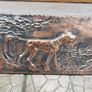 Copper wall hanging Gundog Image 2