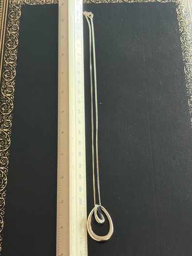 silver necklace