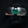 Sterling Silver 925 Green Stone Ring Image 6