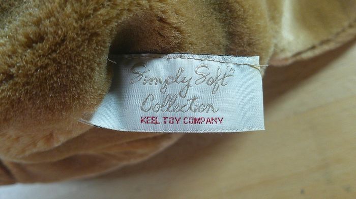 Large Keel Toys Shar Pei Dog 17 inch Simply Soft Collection Plush Stuffed Animal Toy Brown Wrinkly Puppy