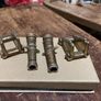 Vintage miniature brass/pewter cannon figurines Image 3