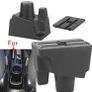 Armrest Box For Toyota For Aqua For Prius C Armrest Storage Box Dedicated Retrofit Parts Interior Accessories Car Armrests(B Black white 3USB) Image 6