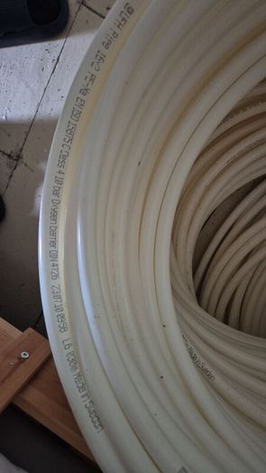 coil of PE-Xb underfloor heating pipe