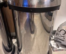 Brabantia Stainless Steel Bin Waste kitchen soft close 70L