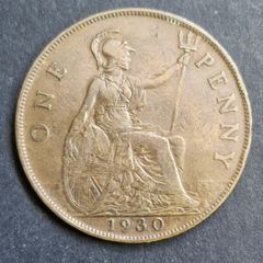 GB 1930 Penny coin