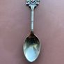Sterling Silver London Souvenir Spoon Two Dragons and Red Cross Image 2