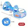 Tent 3 in 1 Kids Play Tent with Play Tunnel, Ball Pit, 3 In 1 Kids Play Tent Image 2