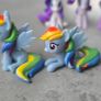 7 x HTF Tiny Mini Figures 1.5inch MLP G4 My Little Pony Image 4