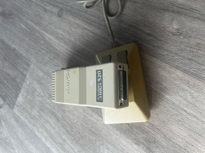 Amiga 500+ Recapped + Mouse + Joystick + Games + Modulator
