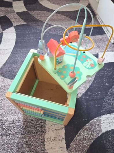 Activity wooden box