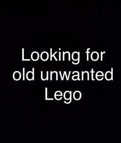 Looking for any old Lego collections