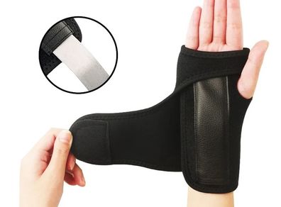 1x Adjust Splint Sprains Arthritis Band Bandage Orthopedic Hand Brace Wrist Support Finger Splint Carpal Tunnel Syndrome