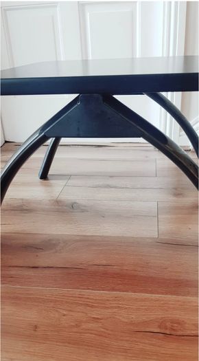 Black low coffee table / side table