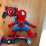 Marvel Spider-Man Remote Control Skateboard Figure Set Image 2