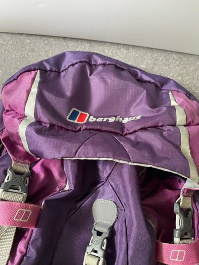 Berghaus Freeflow 30+6 Backpack Rucksack Ventilating Back System H20 &Rain Cover Purple