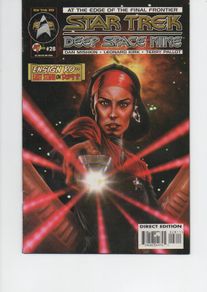 Star Trek Deep Space Nine #28 Friend And Foe Alike 1995 Malibu Copper Age Comic