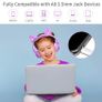 Kids Headphones, Cat Ear LED Light Up Wired Headphones Over Ear with 85dB Volume Limited Hearing Protection,Cute Headphones for Girls MULTIPLE COLOURS AVAILABLE (FREE POSTAGE) Image 10