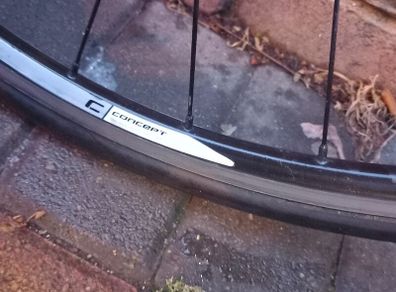Road wheel.