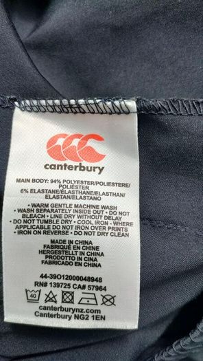 Canterbury woven gym shorts  Light weight Size XL