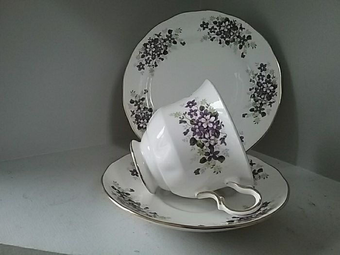 Queen Anne China Trio