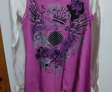 Girl Rockstar Top & Tee