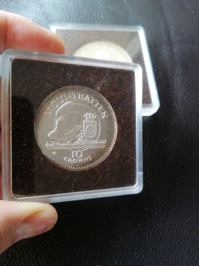 1980 Turks And Caicos Crowns Proof Silver Coins
