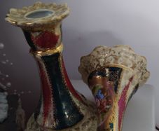 Pair of Ackerman & Fritz, Vienna 1900s, Candle holders