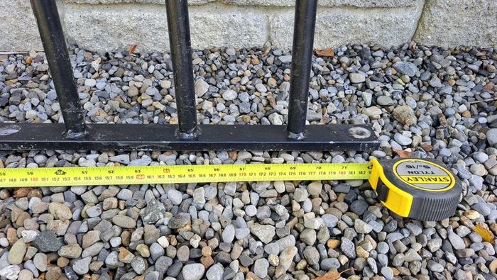 Galvanised Steel Railing (7.2m length)