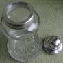 Vintage Shaker Silver Plated Cut Crystal Thumbprint Etched Very Pretty Image 8