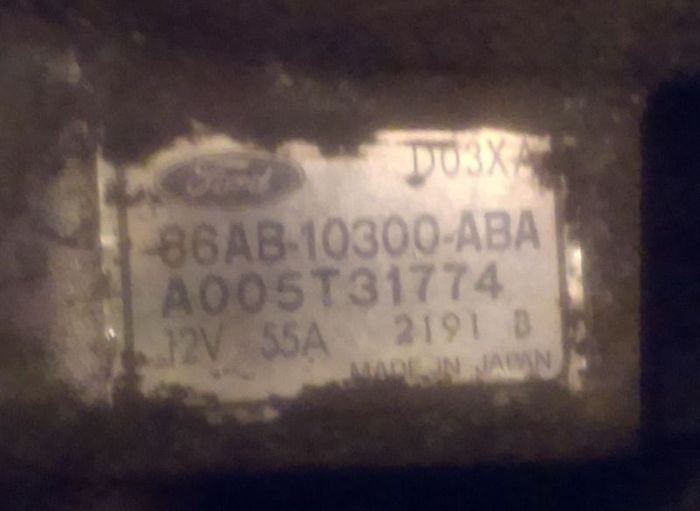 Ford Escort / Orion alternator